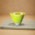 Lime Zest Flared JianZhan Tea Cup