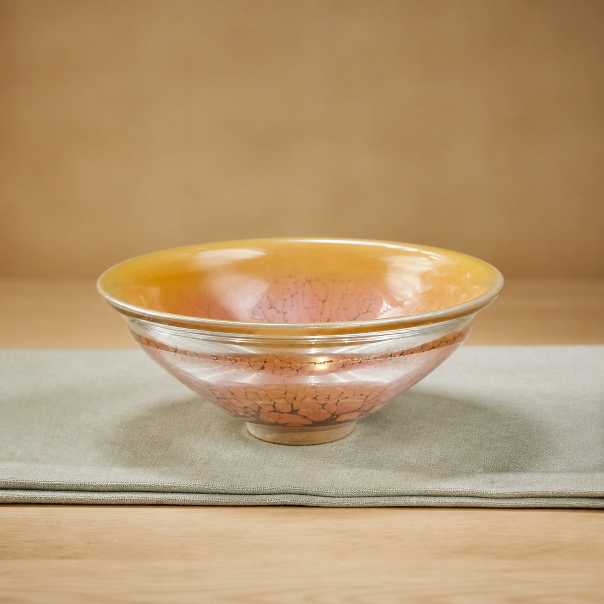 Rose Petal Lustre JianZhan Tea Bowl