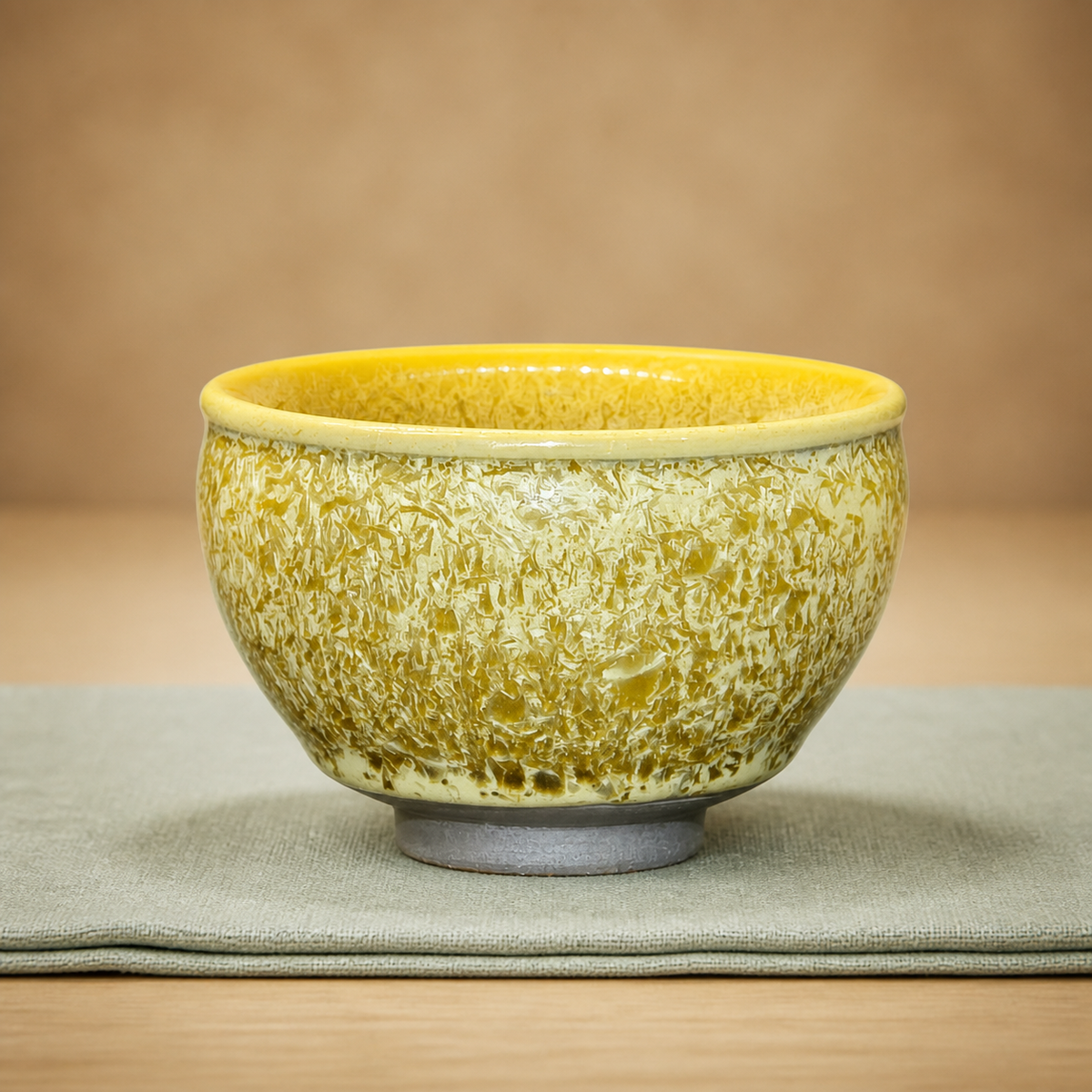 Golden Snowflake JianZhan Tea Bowl