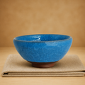 Turquoise Crackle JianZhan Tea Bowl