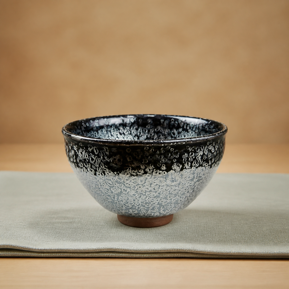Midnight Snow JianZhan Tea Bowl