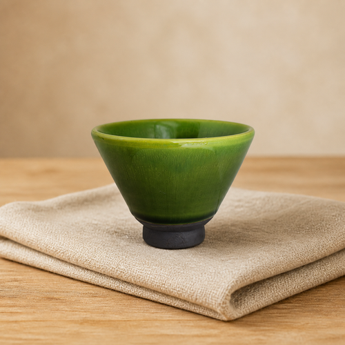 Black Silver Oil-Spot JianZhan Tea Bowl